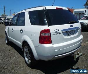 2004 Ford Territory 4.0 GHIA AUTOMATIC 4WD White Automatic A Wagon