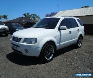 2004 Ford Territory 4.0 GHIA AUTOMATIC 4WD White Automatic A Wagon