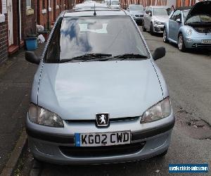 Peugeot 106 independence, 3 door hatchback, 1.2 petrol, year 2002, 76,000 miles,