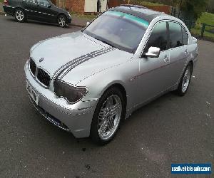 2004 BMW 745 LI AUTO SILVER E65 WITH ALPINA 20" ALLOY WHEELS