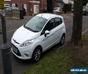 2010 FORD FIESTA ZETEC 68 TDCI WHITE for Sale