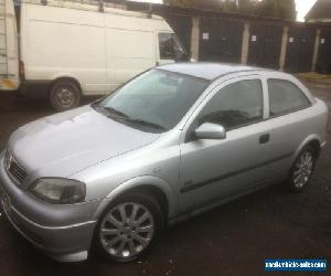 2003 VAUXHALL ASTRA SXI 16V SILVER