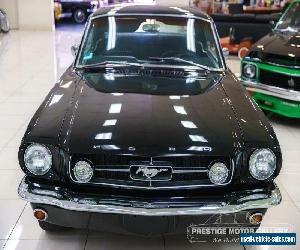 1965 Ford Mustang 289V8 Black Manual M Coupe