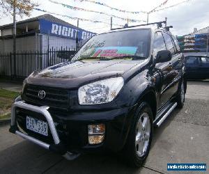 2002 Toyota RAV4 ACA21R Cruiser (4x4) Black Automatic 4sp A Wagon