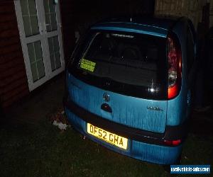 2003 VAUXHALL CORSA CLUB 12V BLUE NO RESERVE