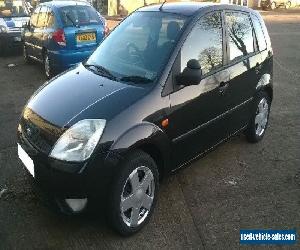 2005 FORD FIESTA 1.4 ZETEC 5 DOOR BLACK MANUAL LOW MILEAGE