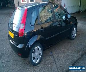 2005 FORD FIESTA 1.4 ZETEC 5 DOOR BLACK MANUAL LOW MILEAGE