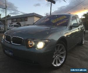 2003 BMW 745i E65 745I Blu Inca Automatic 6sp A Sedan