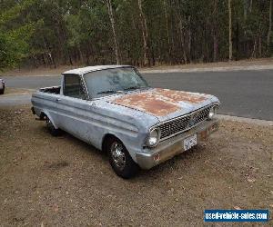 1965 FORD RANCHERO UTE 289 C4 AUTO 8" PROJECT CAR NEEDS TLC RUNS CLEAN CA CAR  