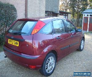 FORD FOCUS LX RED 5 DOOR HATCHBACK LOW MILEAGE 1.6