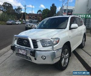 2009 Toyota Kluger GSU45R KX-S (4x4) White Automatic 5sp A Wagon