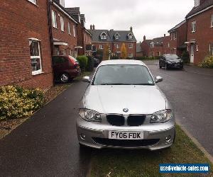 2006 BMW 118D SE SILVER