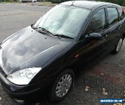 2002 FORD FOCUS GHIA AUTO BLACK for Sale