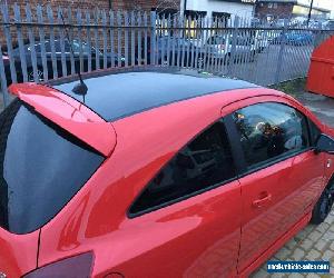 2014 VAUXHALL CORSA D 1.2l LIMITED EDITION RED