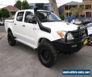 2006 Toyota Hilux KUN26R SR5 (4x4) White Manual 5sp M Dual Cab Pick-up