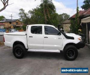 2006 Toyota Hilux KUN26R SR5 (4x4) White Manual 5sp M Dual Cab Pick-up