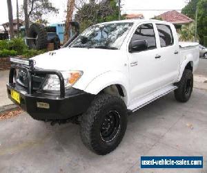 2006 Toyota Hilux KUN26R SR5 (4x4) White Manual 5sp M Dual Cab Pick-up