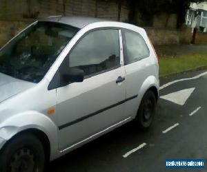 2004 FORD FIESTA LX SILVER  WITH JULY MOT