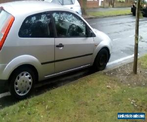 2004 FORD FIESTA LX SILVER  WITH JULY MOT