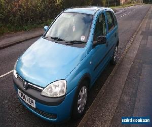 2001 VAUXHALL CORSA 1200cc 5 door hatchback low milage  for Sale