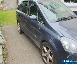 2006 VAUXHALL ZAFIRA SRI CDTI 150 E4 GREY