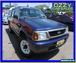 1998 Ford Courier PD XL (4x4) Blue Manual 5sp M Crewcab for Sale