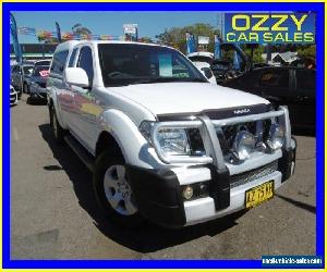 2008 Nissan Navara D40 ST-X (4x4) White Automatic 5sp A Kingcab