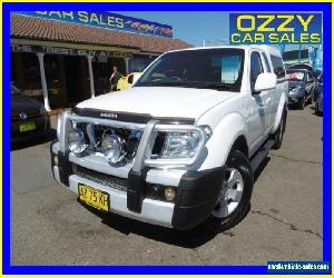 2008 Nissan Navara D40 ST-X (4x4) White Automatic 5sp A Kingcab