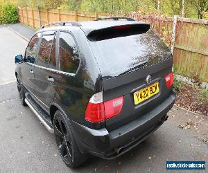 Black BMW X5 2001 (Y) 3.0 Petrol Automatic, 112K miles, MOT Till April 2017