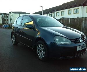 2004 VOLKSWAGEN GOLF TDI SE BLUE