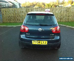 2004 VOLKSWAGEN GOLF TDI SE BLUE