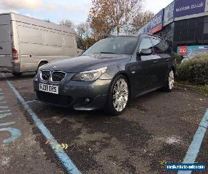 2008 BMW 530D M SPORT TOURING A GREY FULL BMW SERVICE HISTORY 