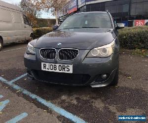 2008 BMW 530D M SPORT TOURING A GREY FULL BMW SERVICE HISTORY 