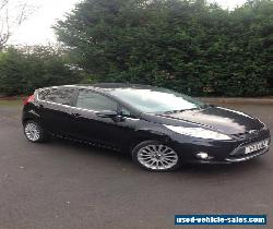 2011 FORD FIESTA 1.6 TITANIUM 5 DOOR. BLACK. 76950 MILES for Sale