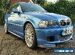 Bmw 330CI CLUBSPORT e46 estoril blue manual 5 speed for Sale