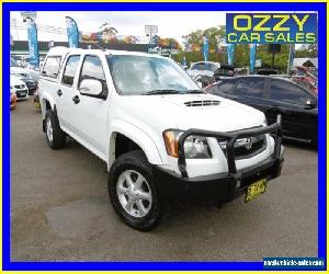 2011 Holden Colorado RC MY11 LX-R (4x4) White Automatic 4sp A Crewcab