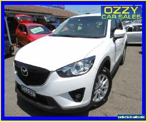 2012 Mazda CX-5 Maxx Sport (4x4) White Automatic 6sp A Wagon