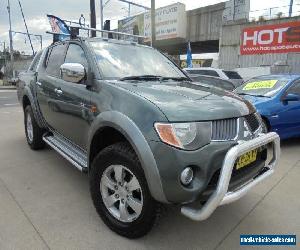 2009 Mitsubishi Triton ML MY09 GLX-R Green Manual 5sp M 4D Utility