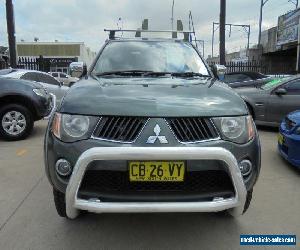 2009 Mitsubishi Triton ML MY09 GLX-R Green Manual 5sp M 4D Utility