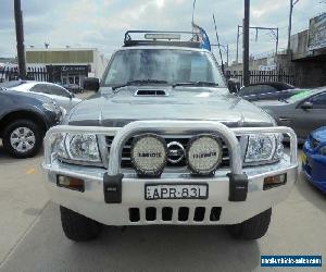 2003 Nissan Patrol GU III MY2003 ST-L Grey Manual 5sp M Wagon