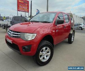 2010 Mitsubishi Triton MN MY11 GLX Red Automatic 4sp A 4D Utility