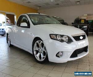 2009 Ford Falcon FG XR6 White Automatic 4sp A Utility