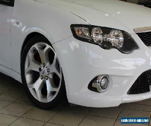 2009 Ford Falcon FG XR6 White Automatic 4sp A Utility