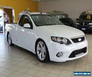 2009 Ford Falcon FG XR6 White Automatic 4sp A Utility