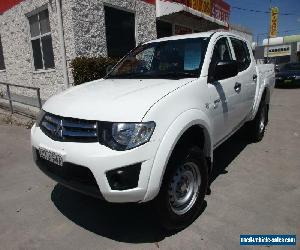 2012 Mitsubishi Triton MN MY12 GLX White Automatic 4sp A 4D UTILITY