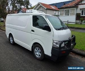 2012 Toyota Hiace LWB Freezer & Refrigerated Manual 5sp M Van