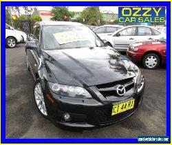 2006 Mazda 6 GG MPS (Leather) Black Manual 6sp M Sedan for Sale