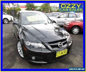 2006 Mazda 6 GG MPS (Leather) Black Manual 6sp M Sedan