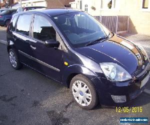 Ford Fiesta 1.4 TDCI 2006, Blue