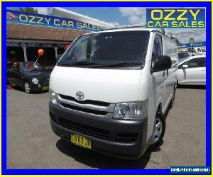 2007 Toyota Hiace TRH201R MY07 LWB White Manual 5sp M Van